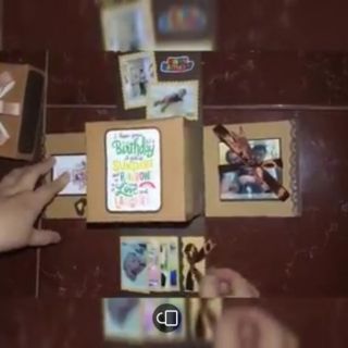 Lovebox hộp quà ảnh handmade