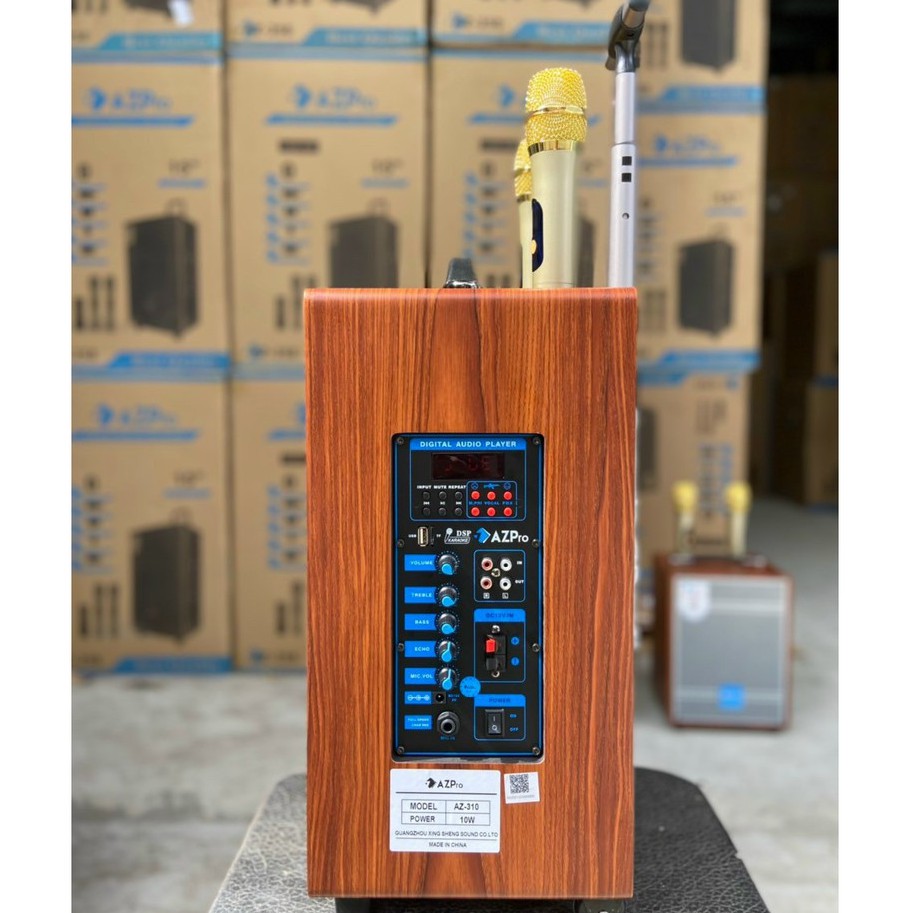 Loa Vali chính hãng CM Audio bass 25 cao cấp,tặng 2 mic không dây
