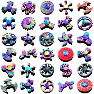 (MỚI) Con quay đồ chơi Fidget Spinner bằng hợp kim kẽm nhiều màu sắc
