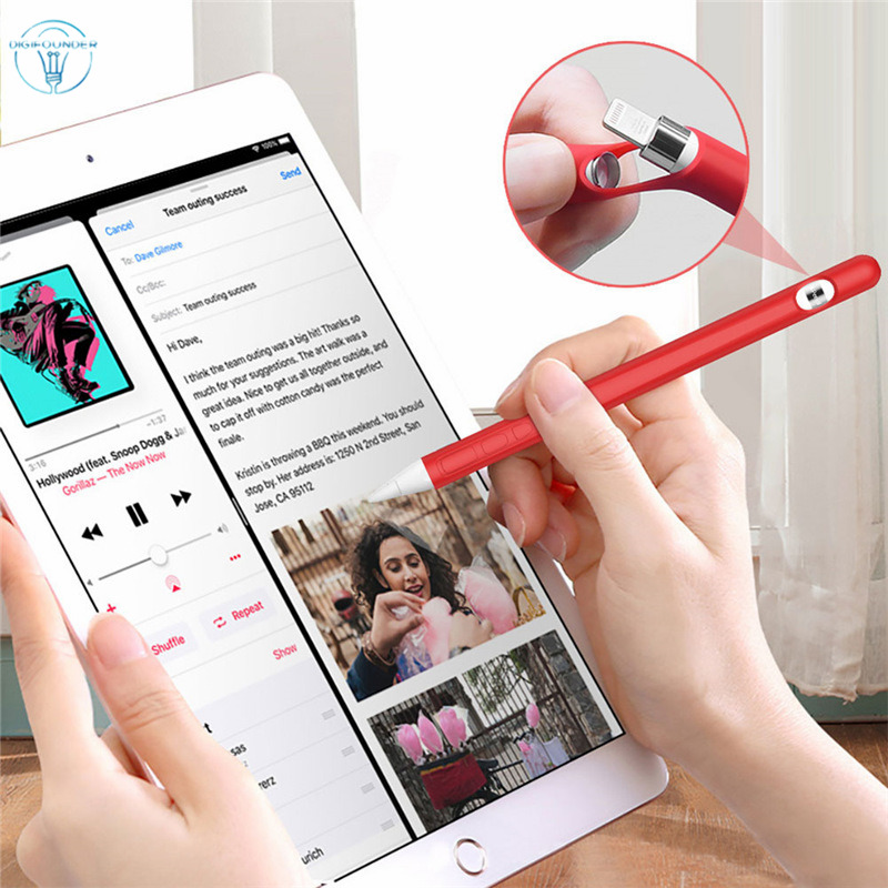 Vỏ silicon bảo vệ cho bút cảm ứng thích hợp cho Apple Pencil 1