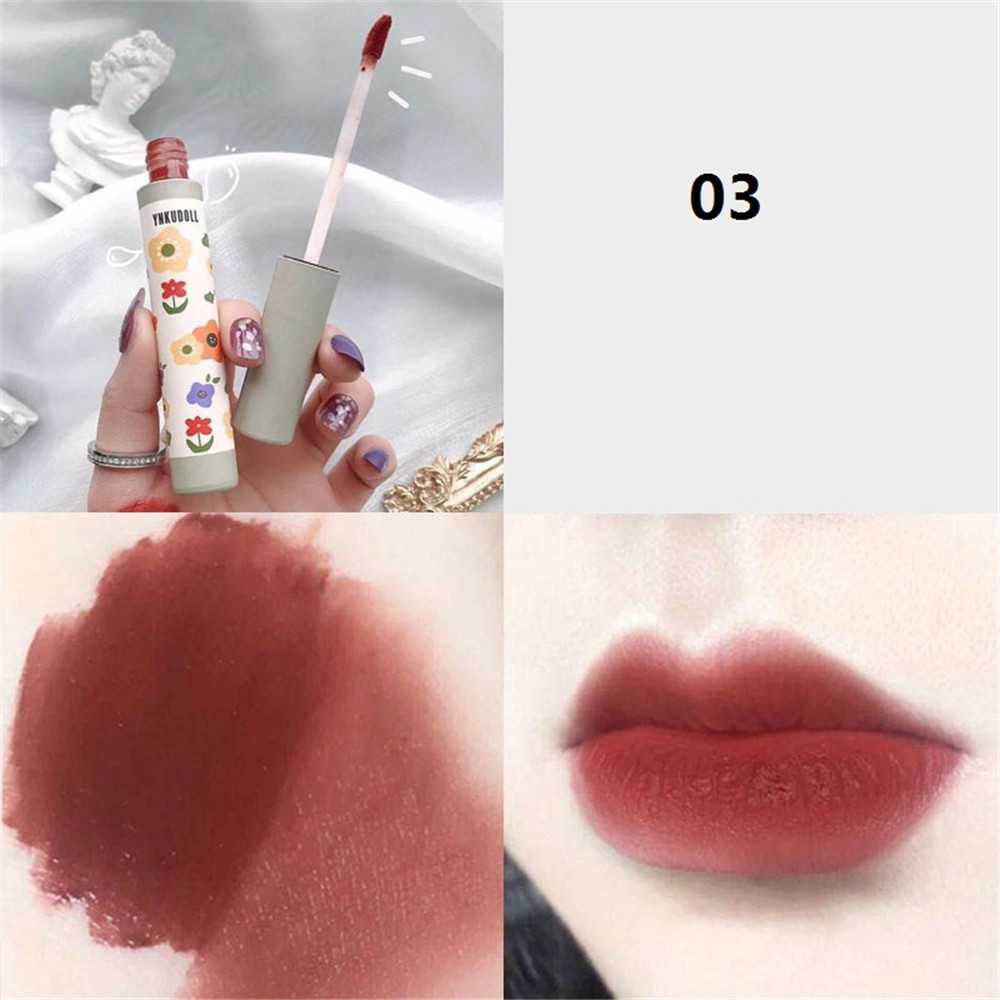 (Hàng Mới Về) Son Môi Qipin Không Dính Thành Cốc Với 6 Màu Lựa Chọn