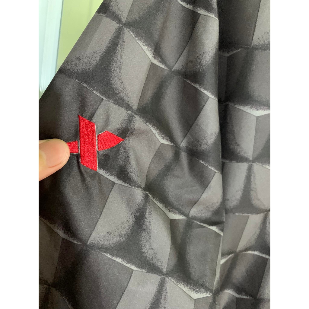 AK288 Áo khoác gió nam hiệu form rộng 2 lớp đẹp hàng 2hand TIEM2021