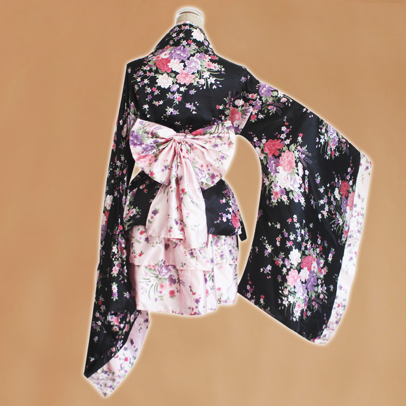 Đầm Kimono Hóa Trang Nhân Vật Anime Sakura Phong Cách Nhật Bản