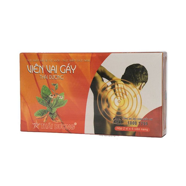 Viên vai gáy Sao Thái Dương hỗ trợ đau mỏi vay gáy rất hiệu quả