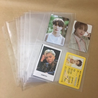 SHEET BINDER bán theo set đựng ảnh, postcard A4, A5, B5