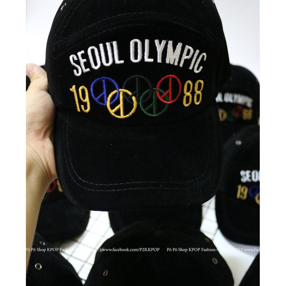 [Tổng hợp 3 mẫu] Mũ Seoul Olympic 88 GD