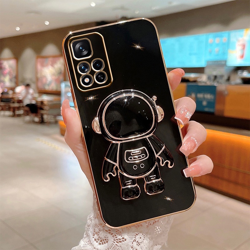 Ốp Điện Thoại Dẻo Mạ Điện Sang Trọng Cho Xiaomi Redmi Note 11 Pro Note 11S Note 10S Note10 Note9 Note8 Redmi 10C 10A 9A 9T 9C R&amp;X