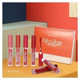 Set Son Kem 6 Cây Lip Gloss HengFang Hàng Chuẩn Nội Địa Cao Cấp