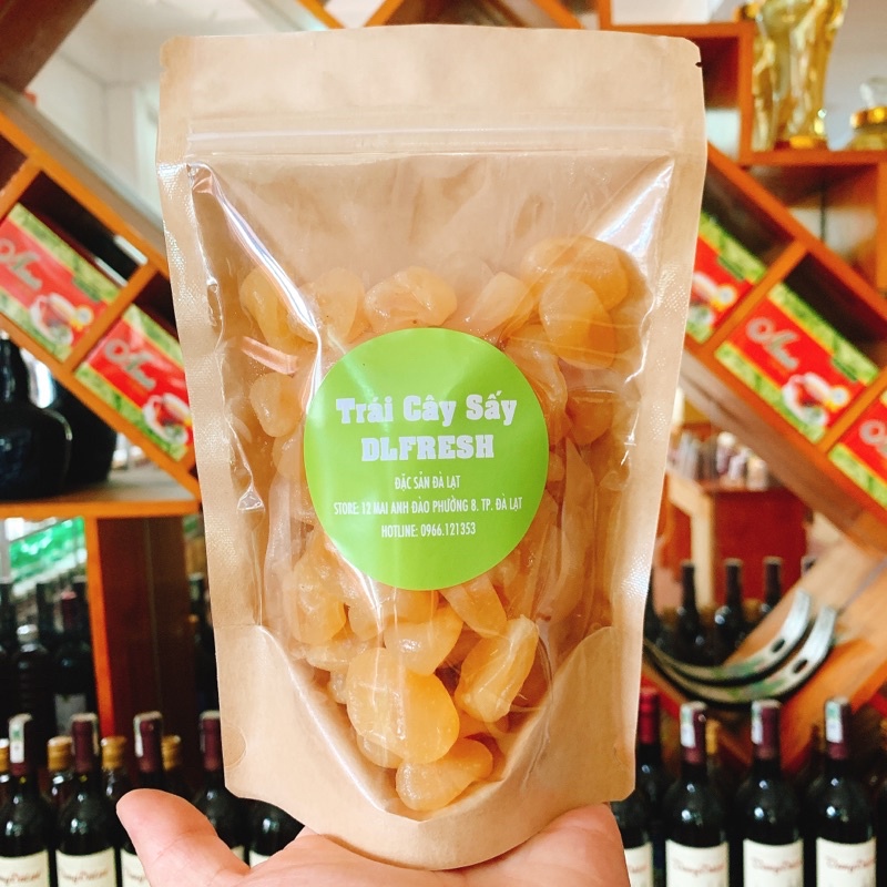 Mứt Chanh Tuyết DLFRESH Chanh Non Sấy Dẻo 250gr