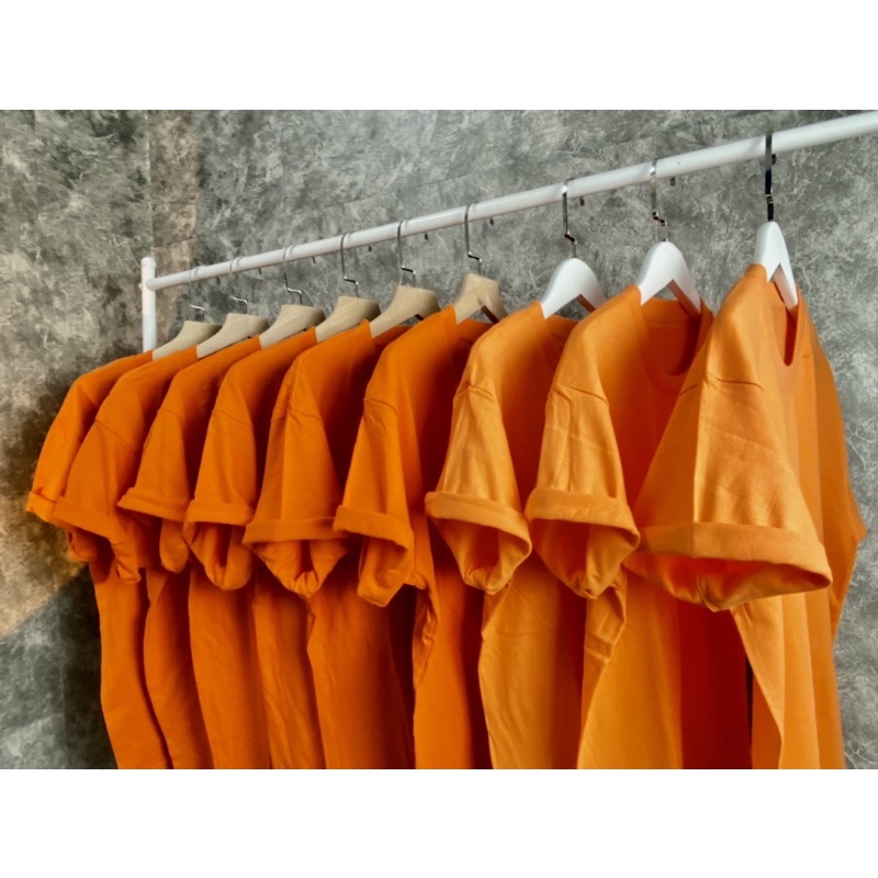 ÁO THUN KIRKLAND / LINK MÃ MÀU CAM / 100% COTTON / 5H1T