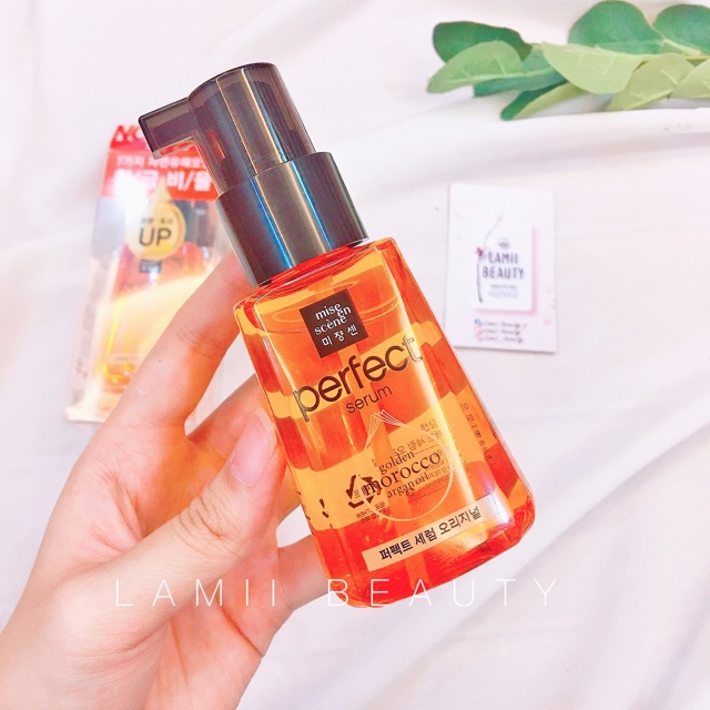 Dưỡng tóc Mise en Scene perfect serum golden morocco argan oil 80ml bản mới