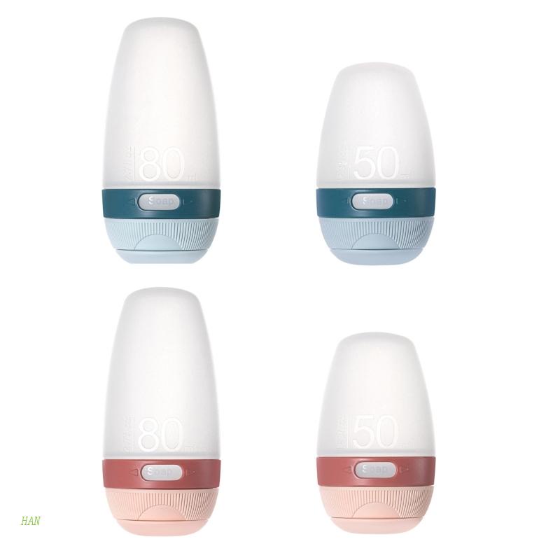 Lọ Rỗng Đựng Dầu Gội Sữa Tắm Chăm Sóc Da Dung Tích 50ml 80ml