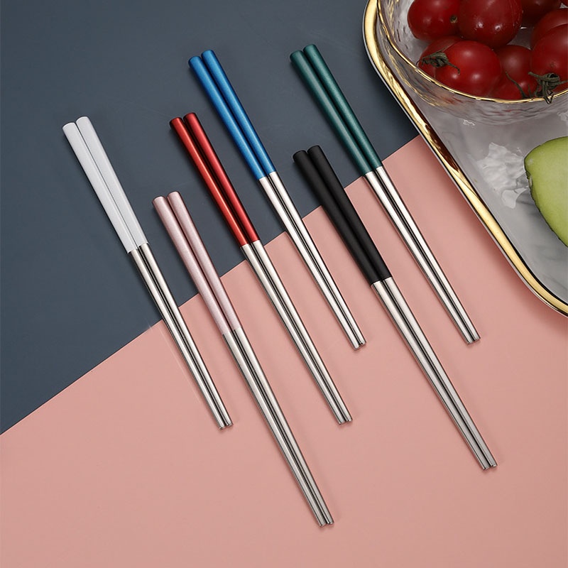 Đũa Inox 304 Màu Sắc Độc Đáo Chất Lượng Cao
