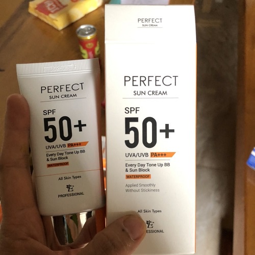 KEM CHỐNG NẮNG EMBISU PROFESSIONAL PERFECT SUN CREAM