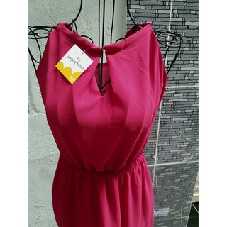 đầm maxi yếm (cổ yếm ,hai dây)