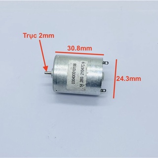 Motor mini 370 3V - 6V tốc độ chậm cho máy bơm oxy 370 - LK0413