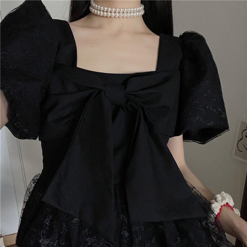 Đầm công chúa Perty tay phồng xinh xắn thời trang mùa hè