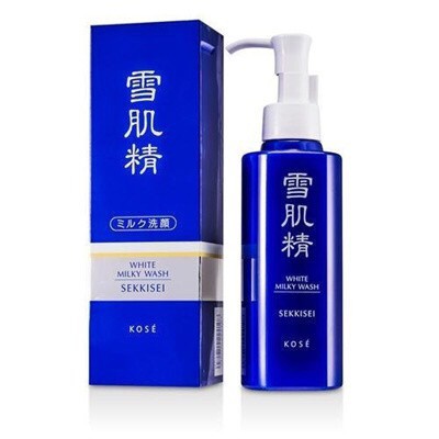 Sữa rửa mặt Kose Sekkisei White Milky Wash 140ml dưỡng ẩm trắng da