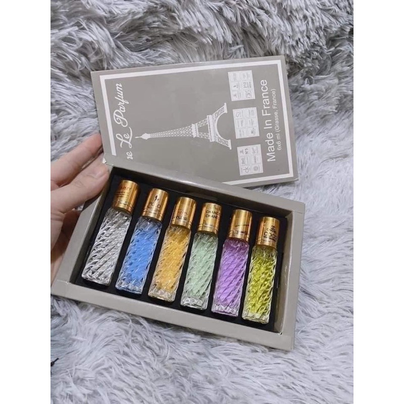 Sét 6 nước hoa chính hãng GIÁ RẺ - CỰC THƠM lưu mùi lâu