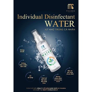 Xịt tay kháng khuẩn - MC Pharma 120ml
