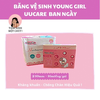 Băng vệ sinh UUcare Young Girl 24cm (Hàng Dùng Thử)