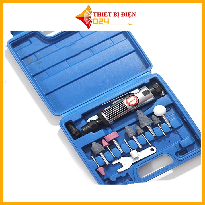 Bộ Máy Mài Hơi Mini Cầm Tay Die Grinder 8206 Trục Kẹp 3mm6mm