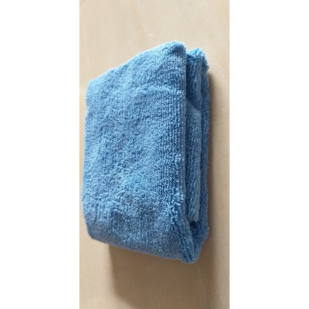 Khăn siêu sợi không viền 40x60cm - Blue Crazy Microfibre Towel