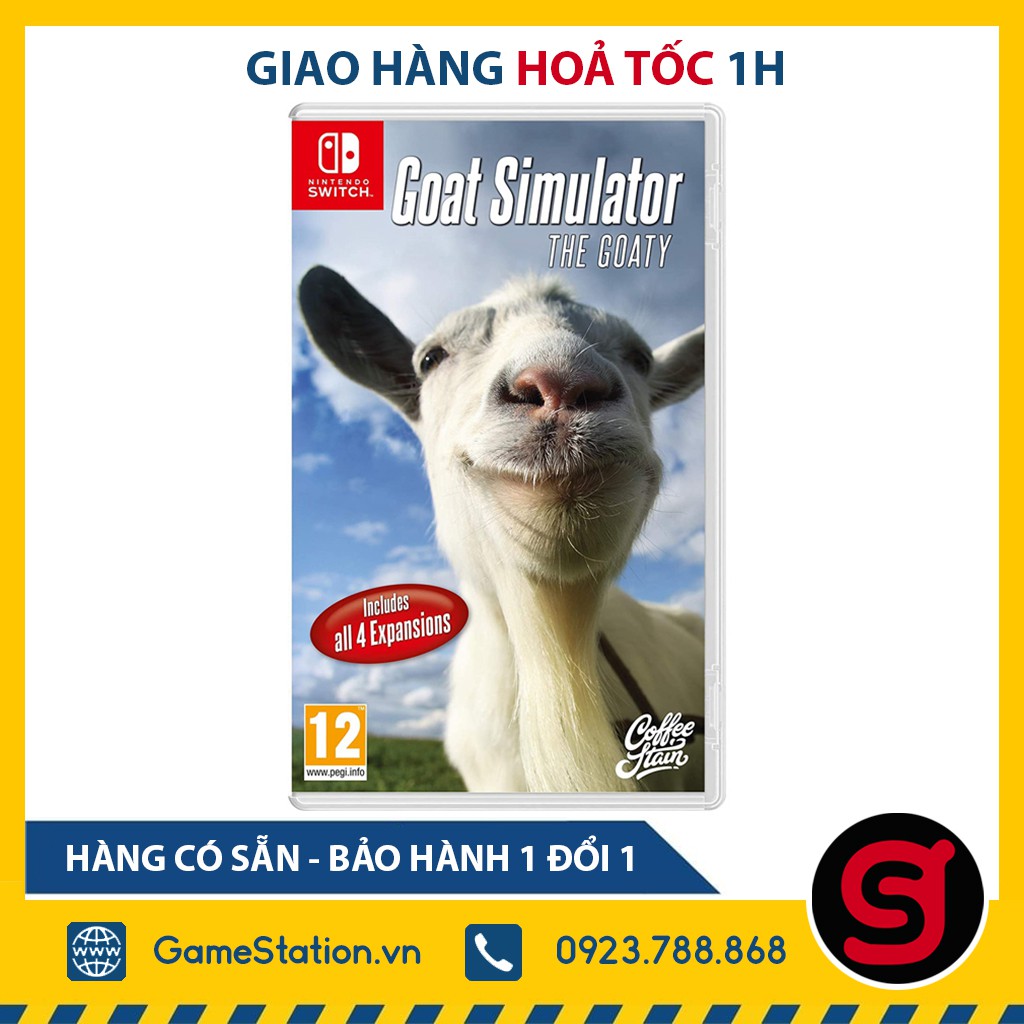 Game Goat Simulator: The Goaty - Cho Máy Nintendo Switch