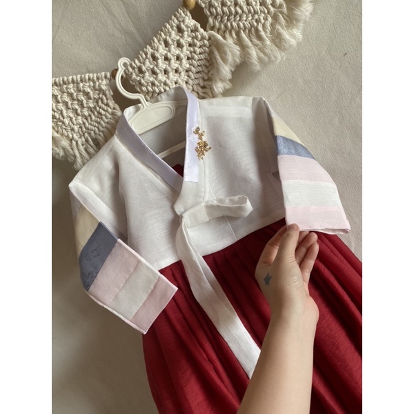 HANBOK XANH NGỌC BÉ GÁI