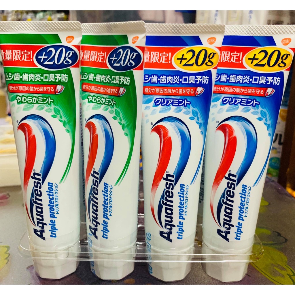 Kem đánh răng AQUAFRESH 140g Nhật Bản