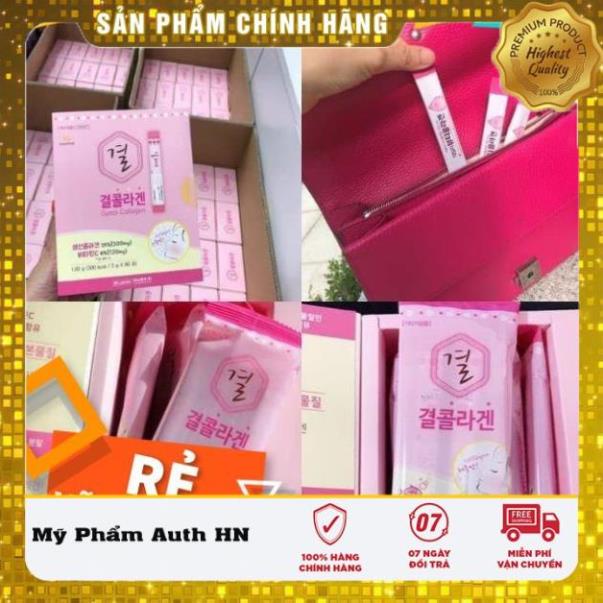 COLLAGEN BỘT UỐNG HÀN QUỐC LEMONA HỘP colagen lựu 60 GÓI Thần Dược trắng Đẹp Da