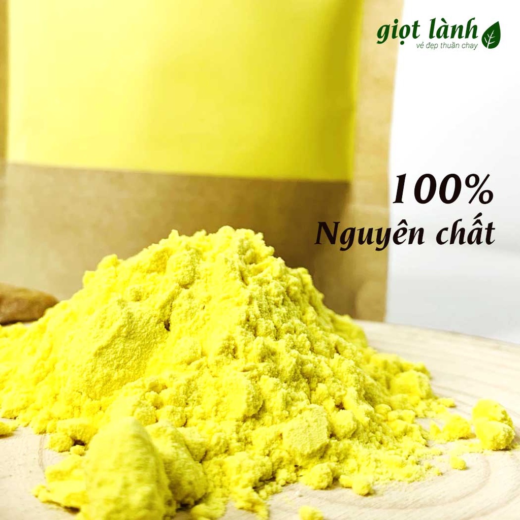 Bột đắp mặt nạ ngăn ngừa mụn, dưỡng da sáng mịn - Bột thiên nhiên nguyên chất Giọt Lành 100g