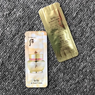Combo 10 gói kem tự nhuận cho làn da sức mạnh tự tái sinh Whoo bichup jayoo Cream