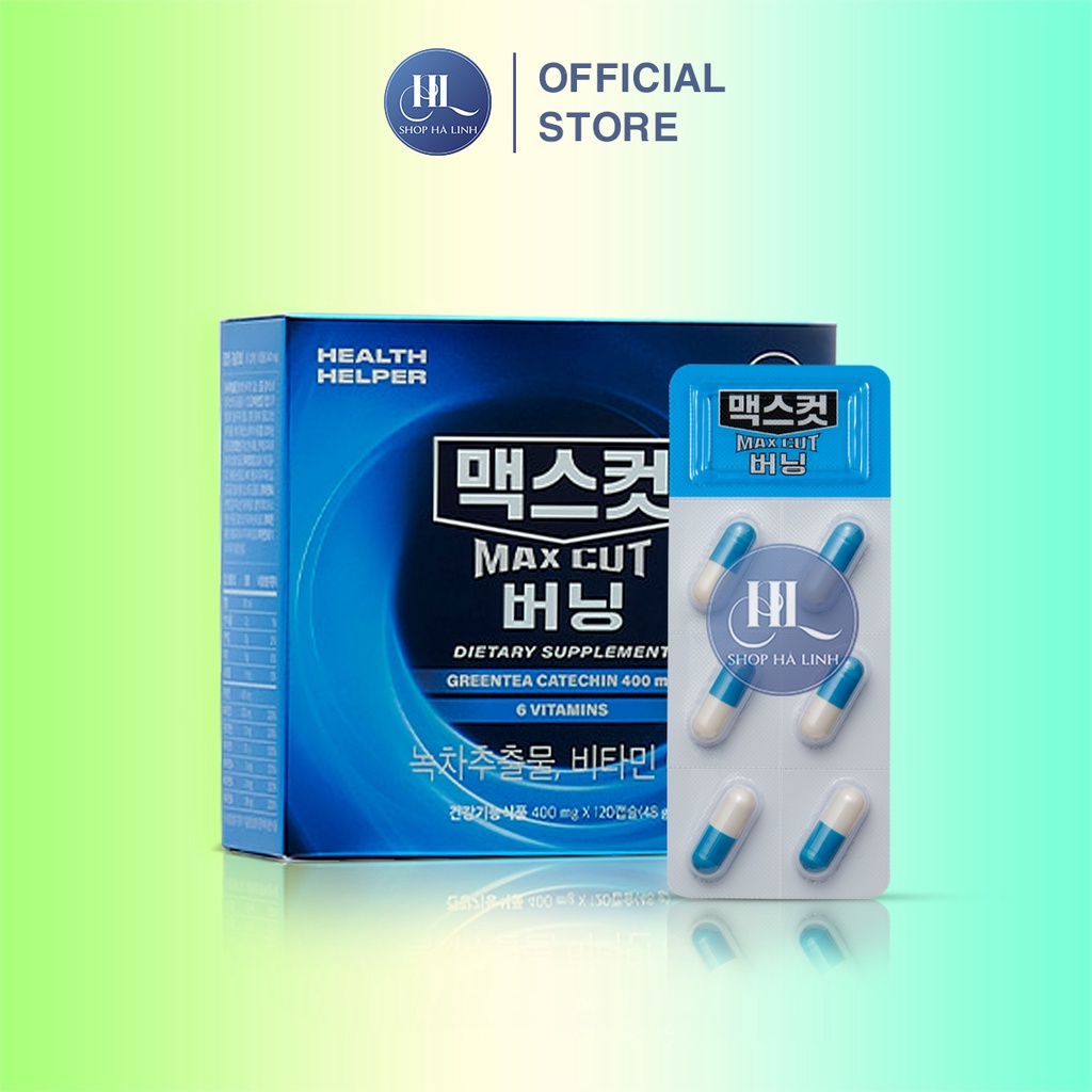 Max Cut Burning Health Helper đốt cháy tối đa tinh bột và mỡ xấu