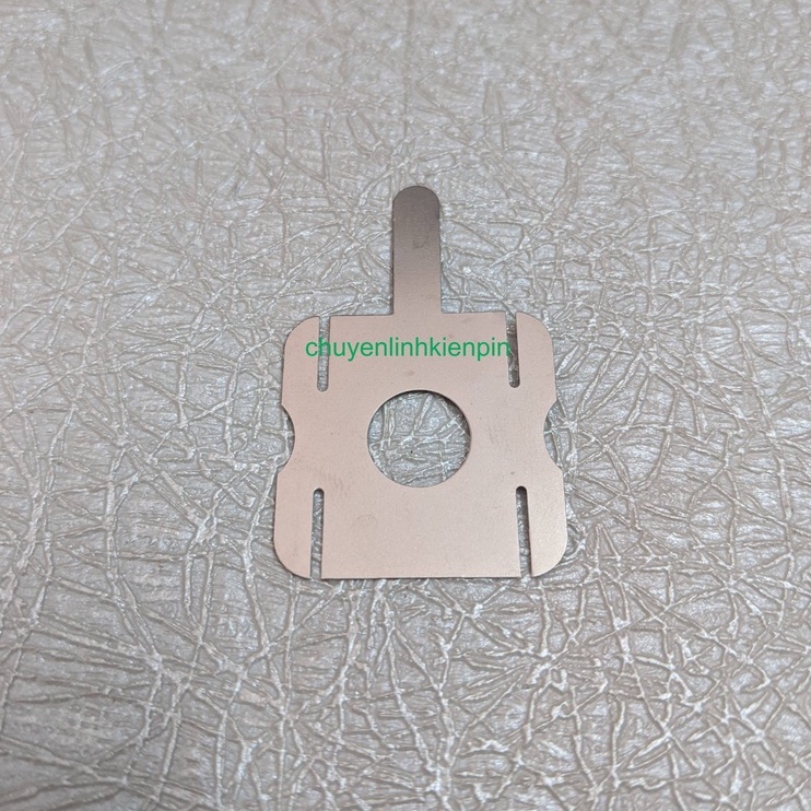 1 Miếng Kẽm Vuông 0.18mm hàn cell pin loại tốt ( BL64_12.1)
