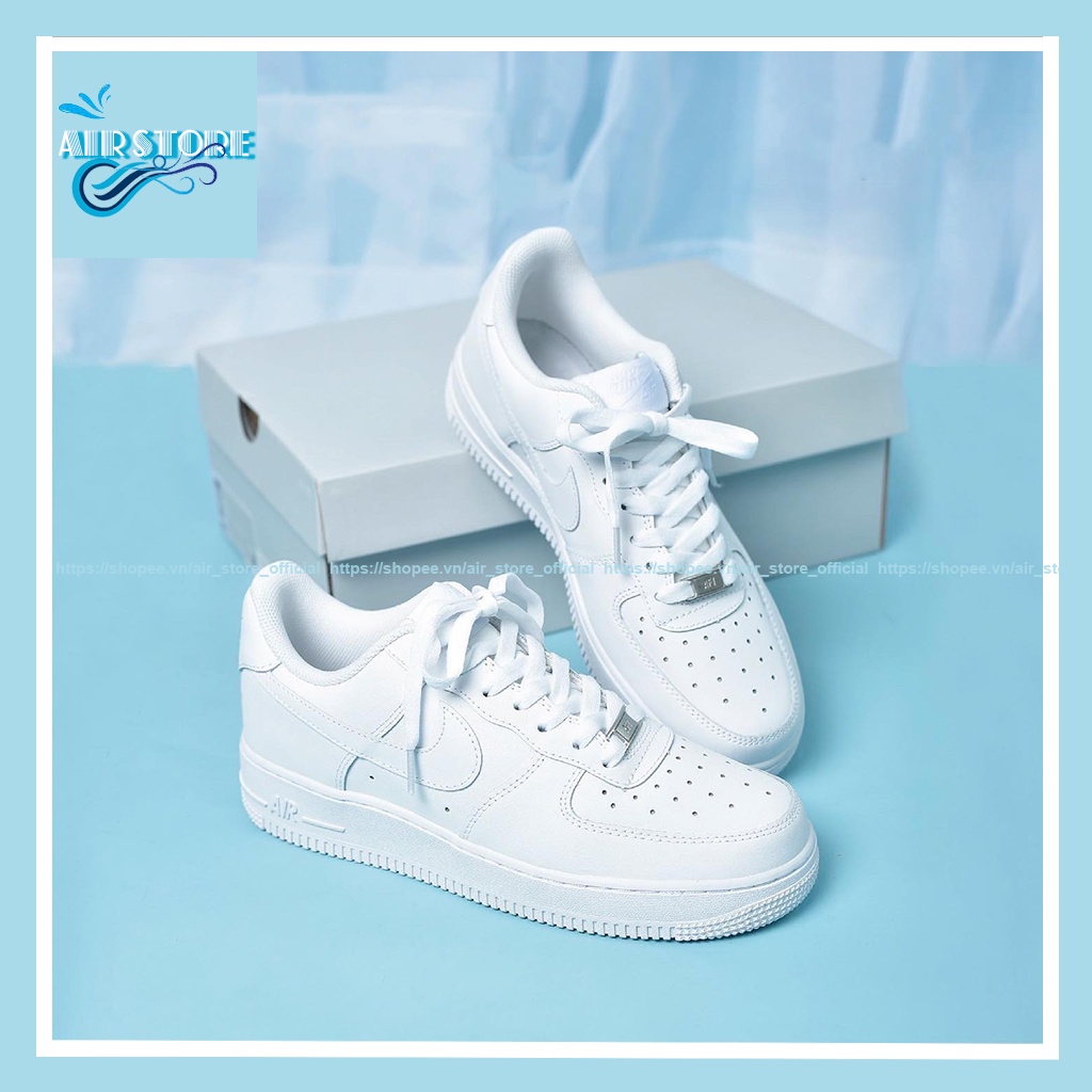 Giày_Nike AF1 Thể Thao Nam Nữ, Giày Air Force 1 Thời Trang Màu Trắng Hàng Đẹp Full Box Tặng Kèm Phụ Kiện | BigBuy360 - bigbuy360.vn