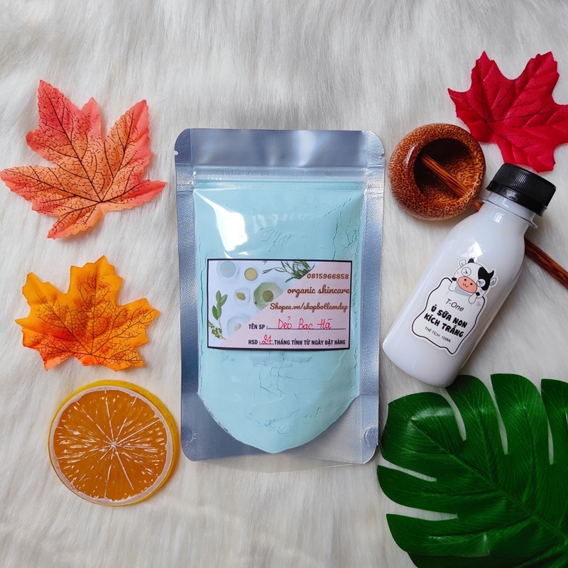 Mặt Nạ Dẻo Collagen Bạc Hà Túi 1KG - Sản Phẩm Handmade