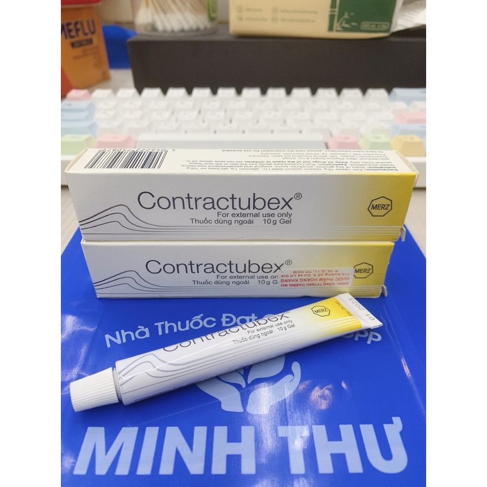 ✅[CHÍNH HÃNG] Gel Bôi Sẹo CONTRACTUBEX tuýp 10g