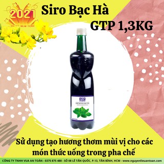 Siro GTP Bạc Hà 1.3kg