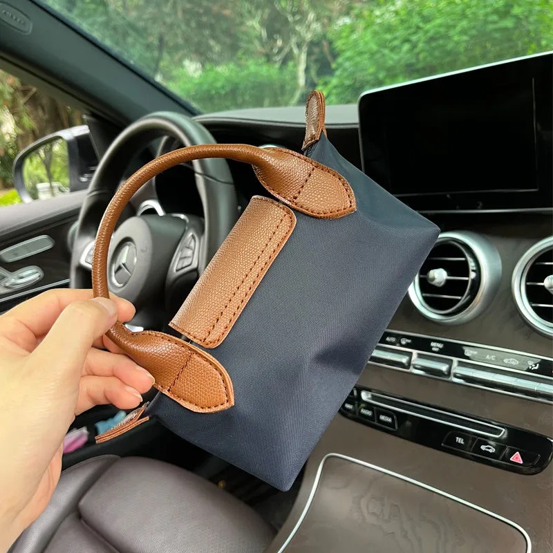 LONGCHAMP Ví Mini Cầm Tay Chất Liệu nylon Thời Trang Cho Nữ 607