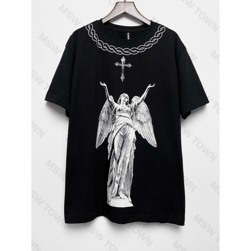 [Mã SKAMA06 giảm 8% TỐI ĐA 50K đơn250K] Áo thun tay lỡ Maria , áo T Shirt nam nữ unisex , MSW Town