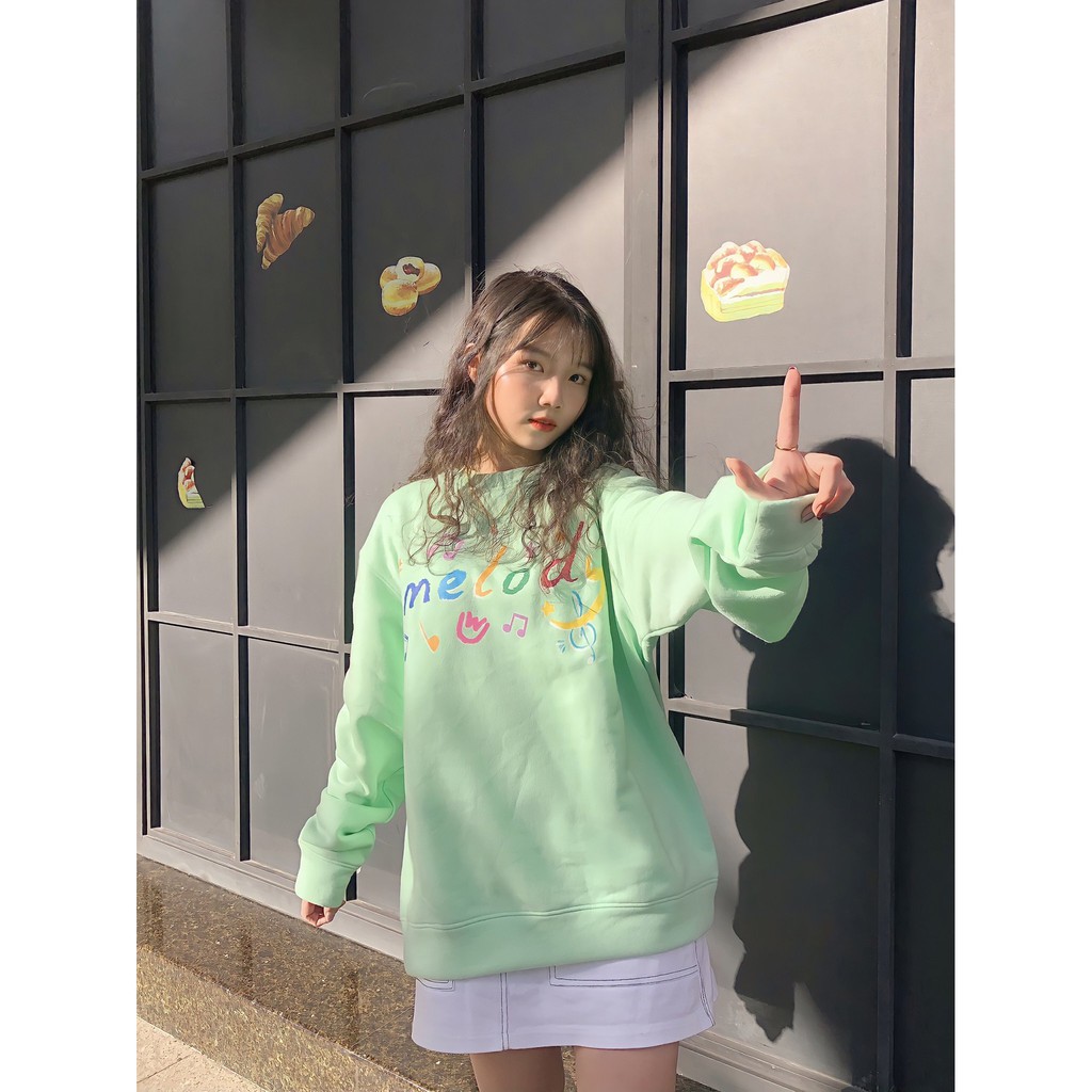 WHITEHAND MELODY SWEATER GREEN PASTEL | BigBuy360 - bigbuy360.vn