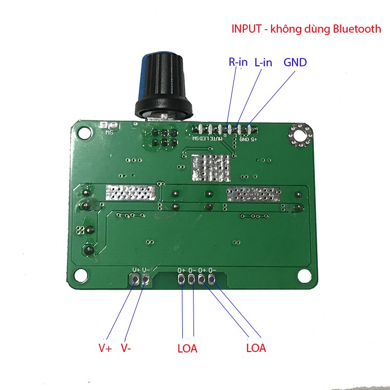 Module Mạch tăng âm ( mạch khuếch đại ) Stereo Class-D TPA3110 kết nối Bluetooth 4.2 công suất 15W x 2 và 30W x 2