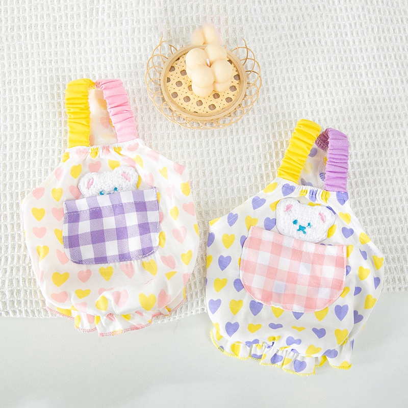 &lt;cutepethome&gt;Áo Yếm Có Túi Dễ Thương Dành Cho Thú Cưng