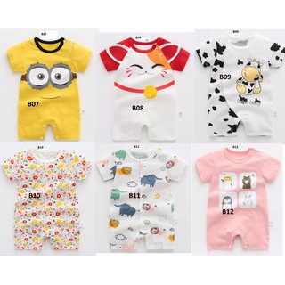 Bodysuit khuy bấm đùi cho bé cho bé trai bé gái hàng quảng châu cao cấp BB04