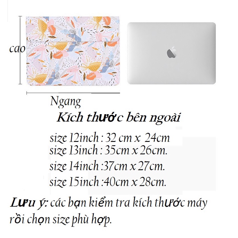 Túi chống sốc cho Macbook, laptop Canvas Artisan.