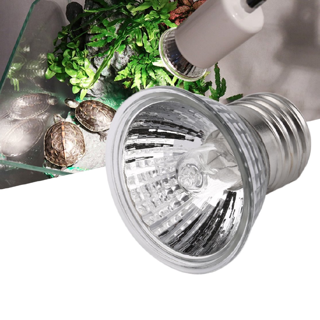 Đèn❤UVB 25W/50W/75W Compact Bulb Ideal Full Spectrum Terrarium Lamp For Amphibians