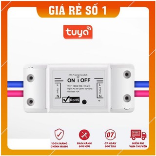 Công tắc wifi điều khiển từ xa tuya smart basic
