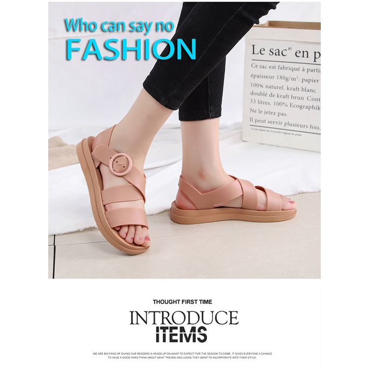 Sandal nữ, dép quai hậu nữ đi học, đi chơi thời trang chống trơn trượt DS04