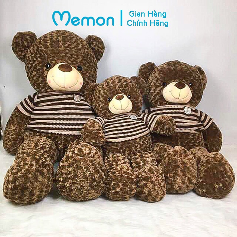 Gấu bông Teddy, Thú nhồi bông Teddy kích thước lớn 1m--->1m7.